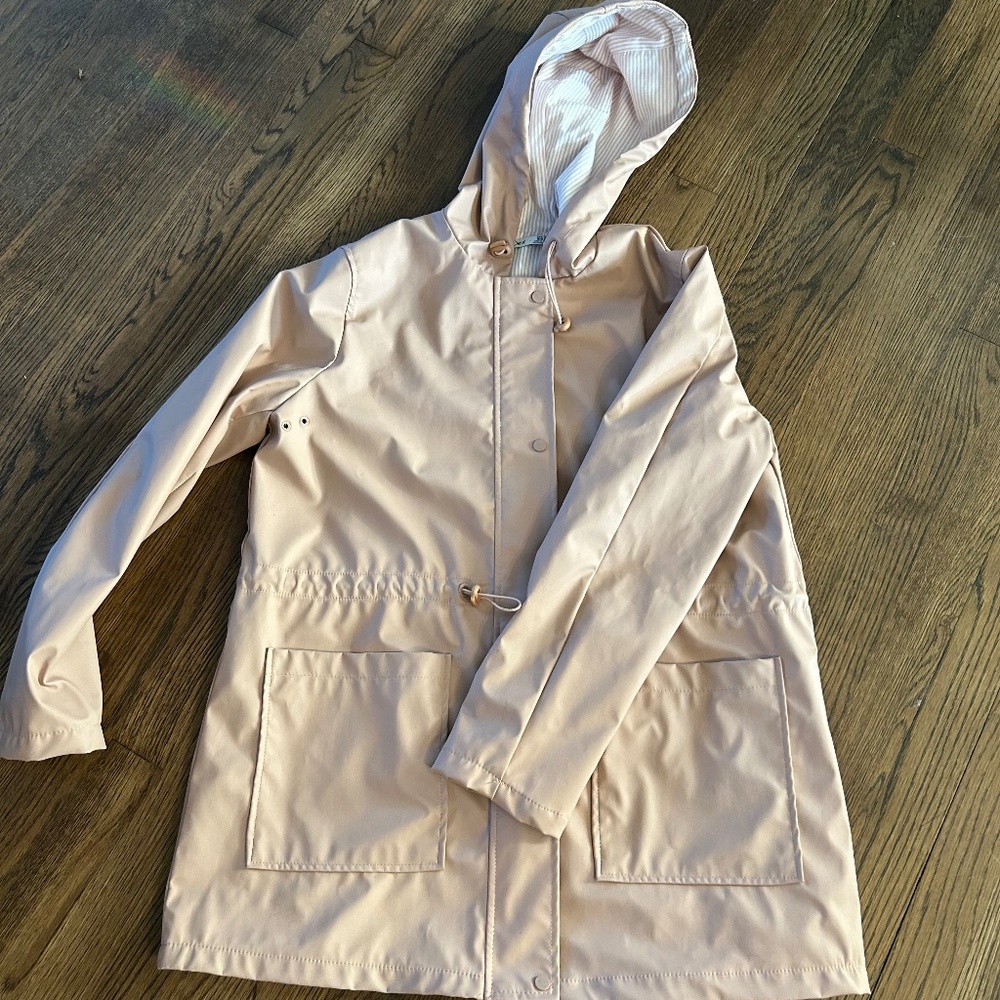 Women’s Dex Pink Raincoat Medium